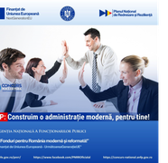 (P) Știai că ocuparea unor posturi vacante în funcții publice se face prin portalul ANFP?